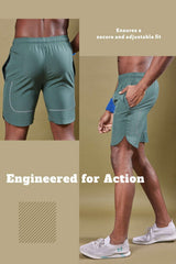 Men Solid Slim Fit Short Tighty Pant at Wholesale Price J 84 | 8 Pcs Box