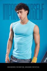ASTRIKE SPORTS Crew Neck Innerwear Vest at Wholesale Price J 129 | 8 Pcs Box