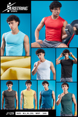 ASTRIKE SPORTS Crew Neck Innerwear Vest at Wholesale Price J 129 | 8 Pcs Box
