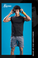 ASTRIKE SPORTS Crew Neck Innerwear Vest at Wholesale Price J 129 | 8 Pcs Box