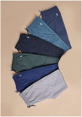 Men Solid Slim Fit Short Pant at Wholesale Price J 80 | 6 Pcs Box