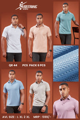 ASTRIKE SPORTS POLO T-shirt at Wholesale Price QR 44 | 6 Pcs Packing