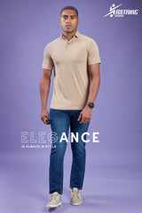 ASTRIKE SPORTS Polo Neck T-shirts at Wholesale Price QR-46 | 6 Pcs Packing