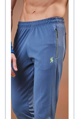 Men Solid Slim Fit Trackpants at Wholesale Price QR 25 | 8 Pcs Box
